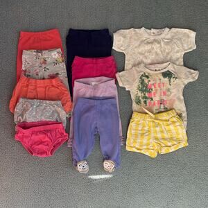 Bundle of Assorted Clothes for 3/3-6 Months Baby Girl